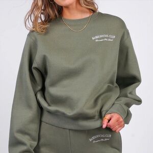 Crew sweater brunette the label